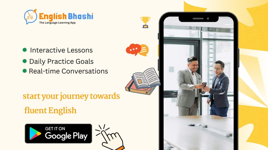 EnglishBhashi: English speaking app